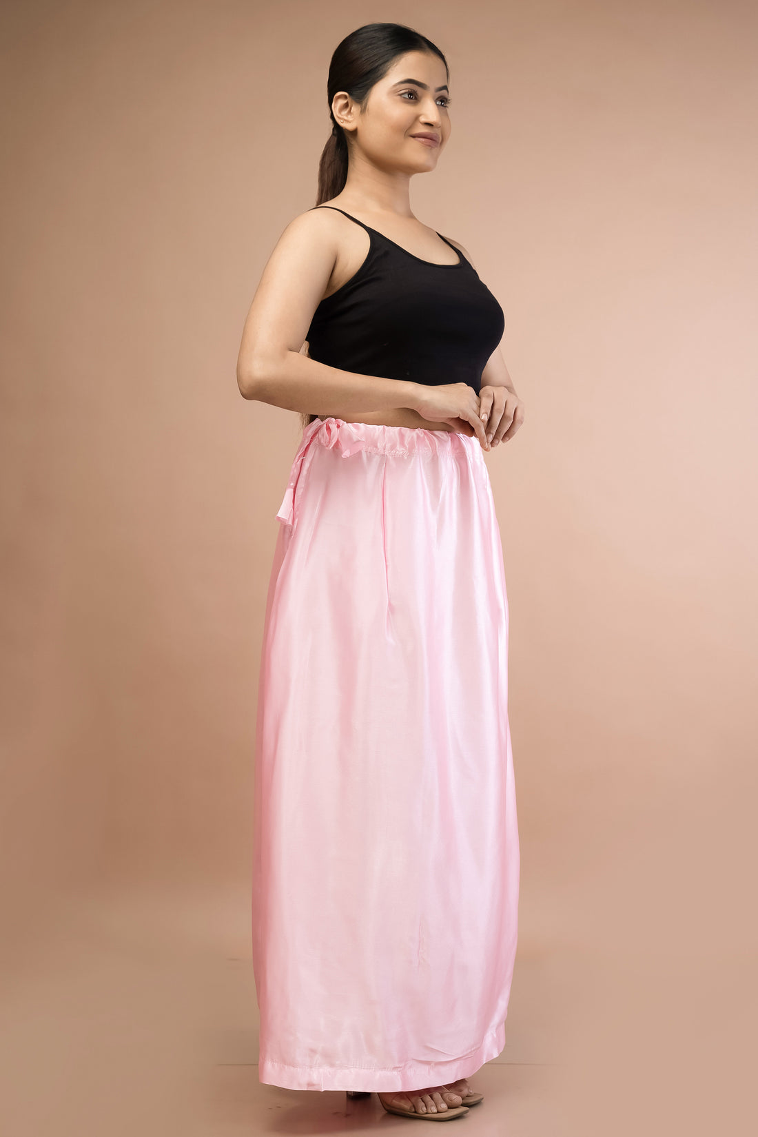 Pink Light Satin Petticoat