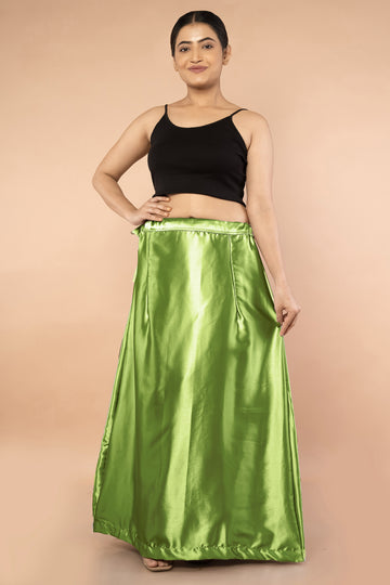 Green Light Satin Petticoat